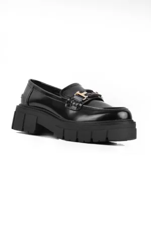 01-5056 Highheel platform loafer