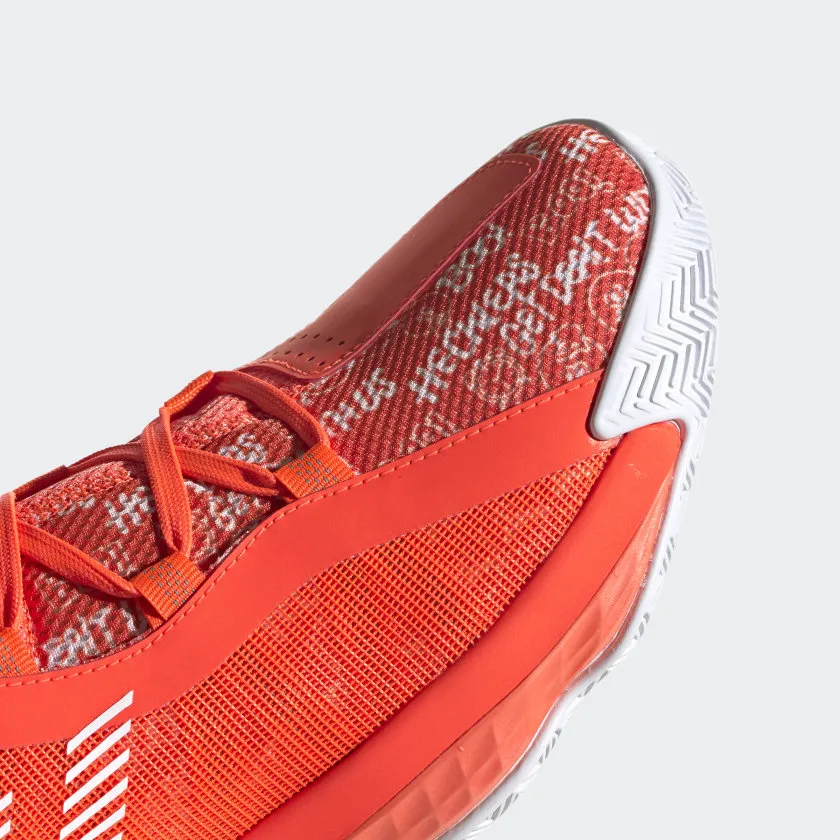 adidas DAME 6 Shoes | Solar Red | Men's