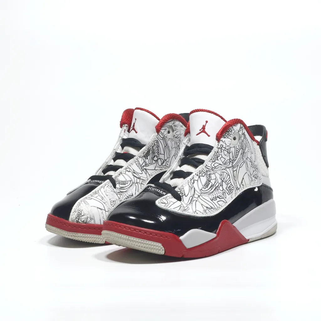 Air Jordan Dub Zero Chicago Sneakers Leather Multicolour Color For Kids