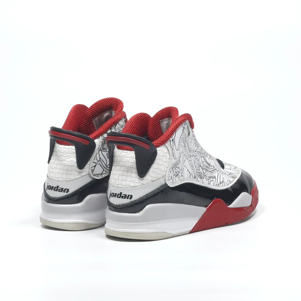 Air Jordan Dub Zero Chicago Sneakers Leather Multicolour Color For Kids