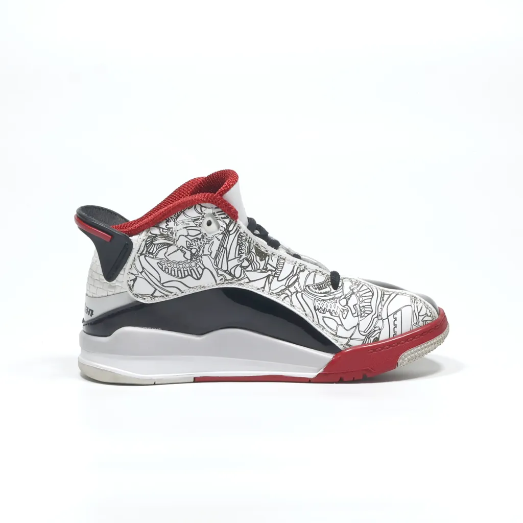 Air Jordan Dub Zero Chicago Sneakers Leather Multicolour Color For Kids