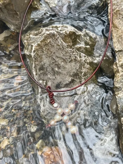 Always With You Cross Pearl Necklace