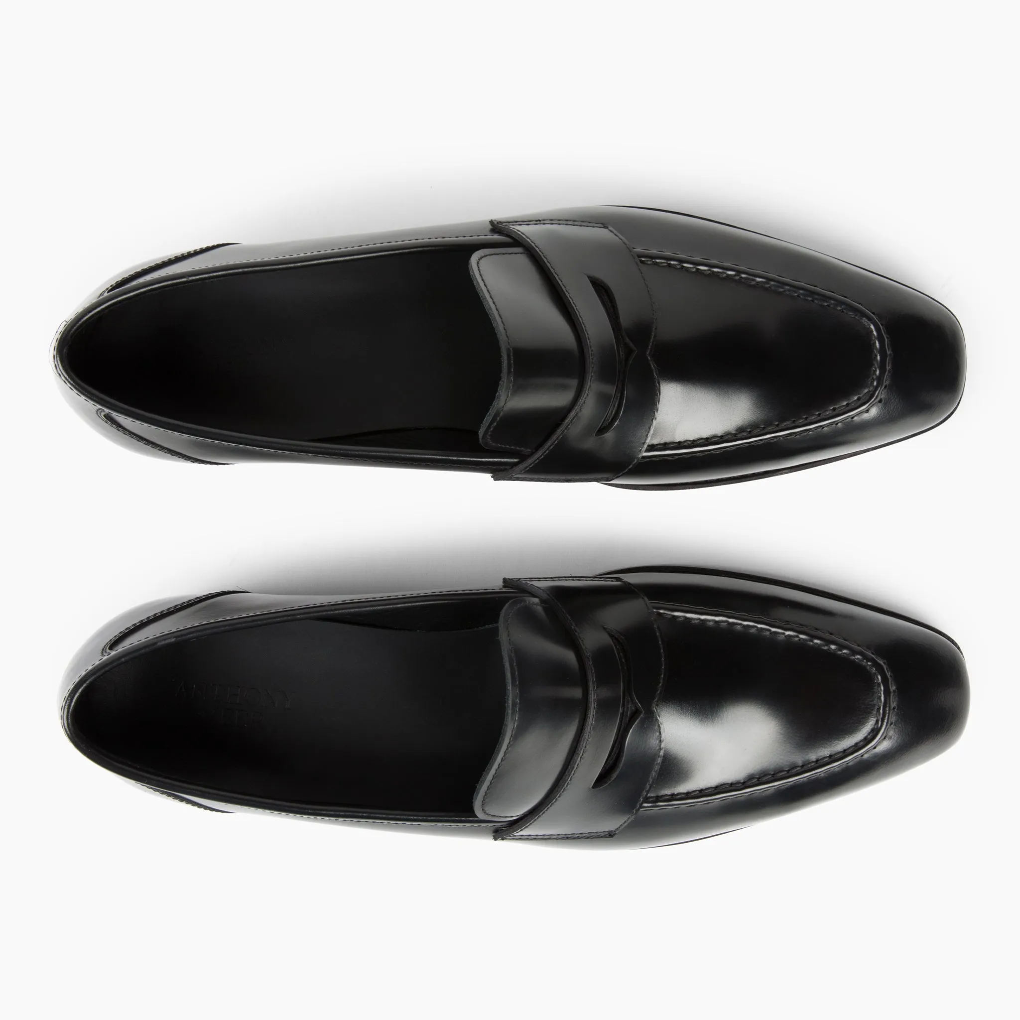 Belmont Penny Loafer // Onyx Shine Black