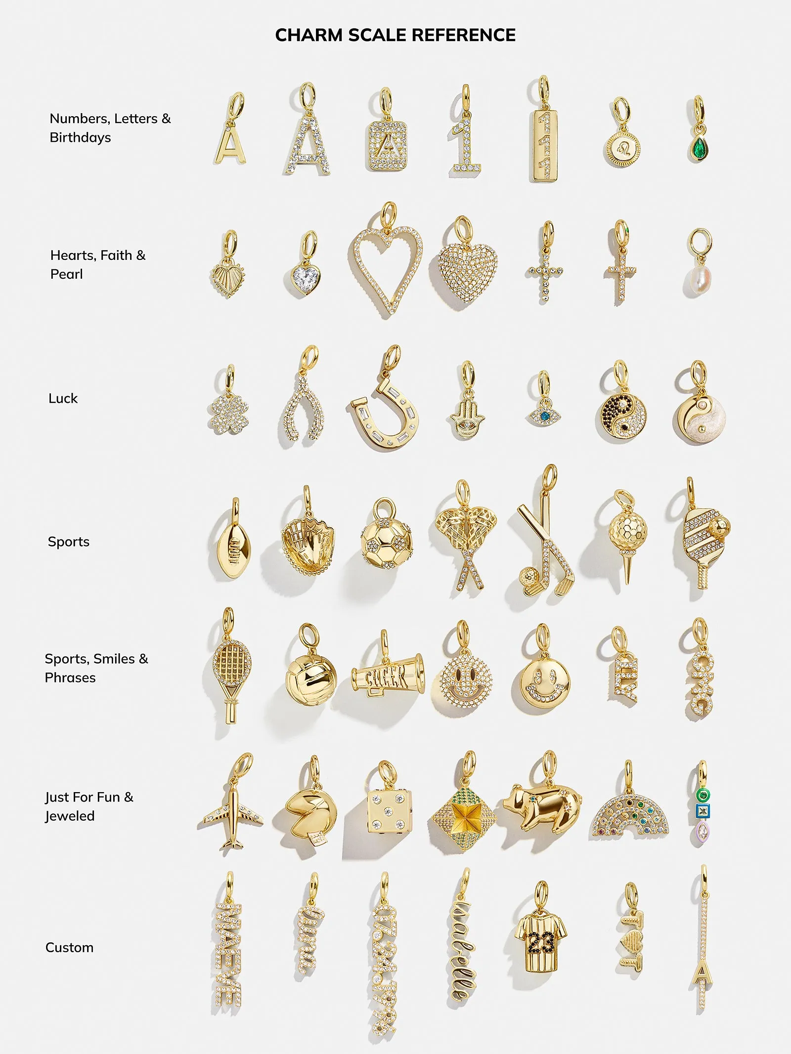 Classic Initial Cluster Charm - Q