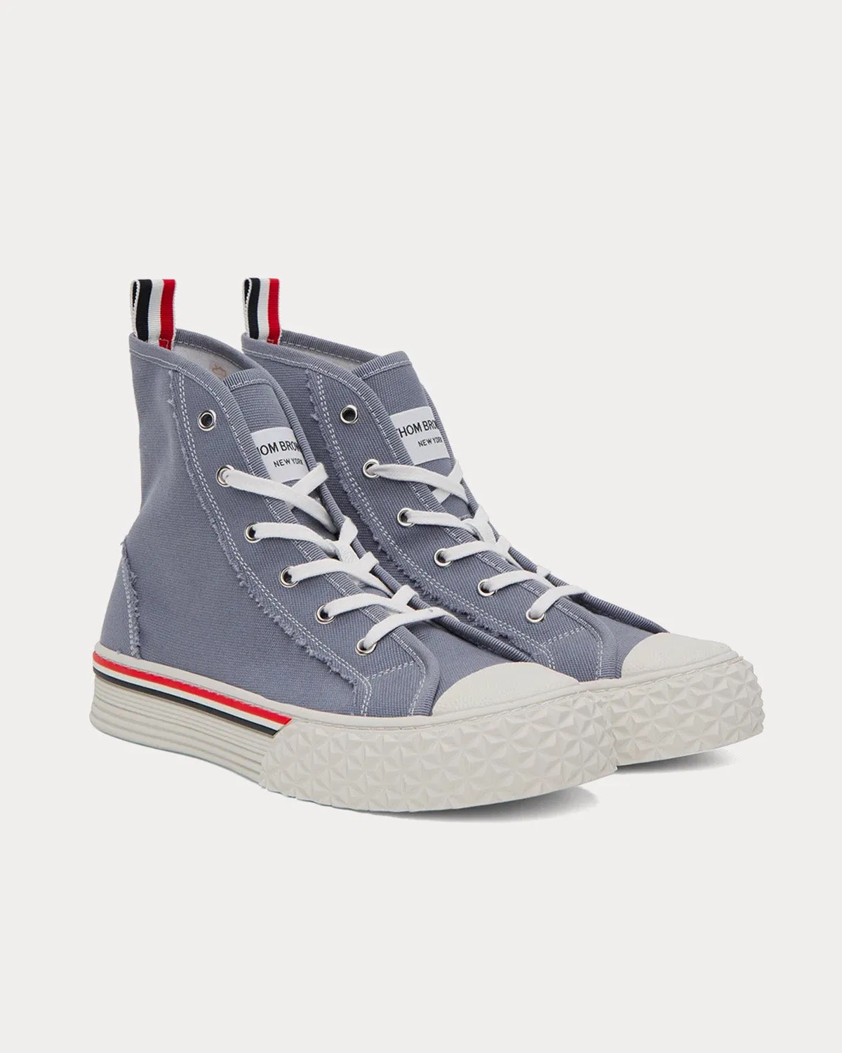 Collegiate Canvas Deep Blue High Top Sneakers