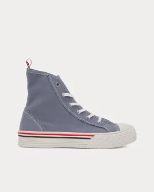 Collegiate Canvas Deep Blue High Top Sneakers