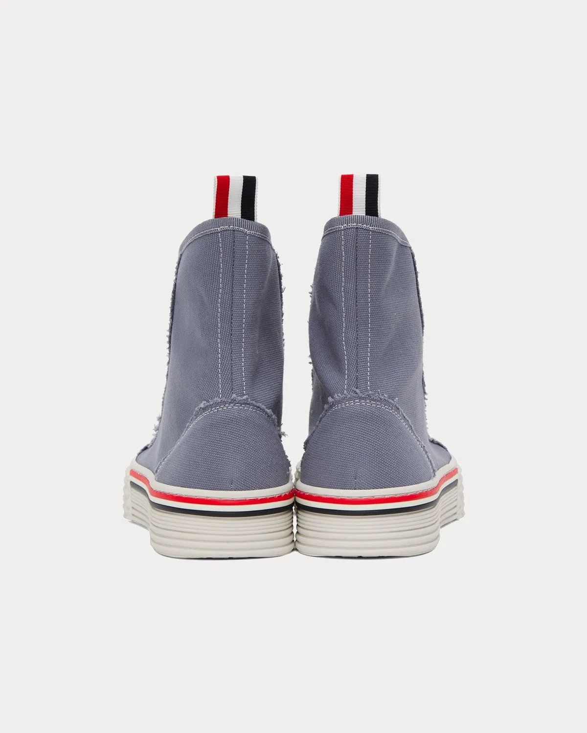 Collegiate Canvas Deep Blue High Top Sneakers