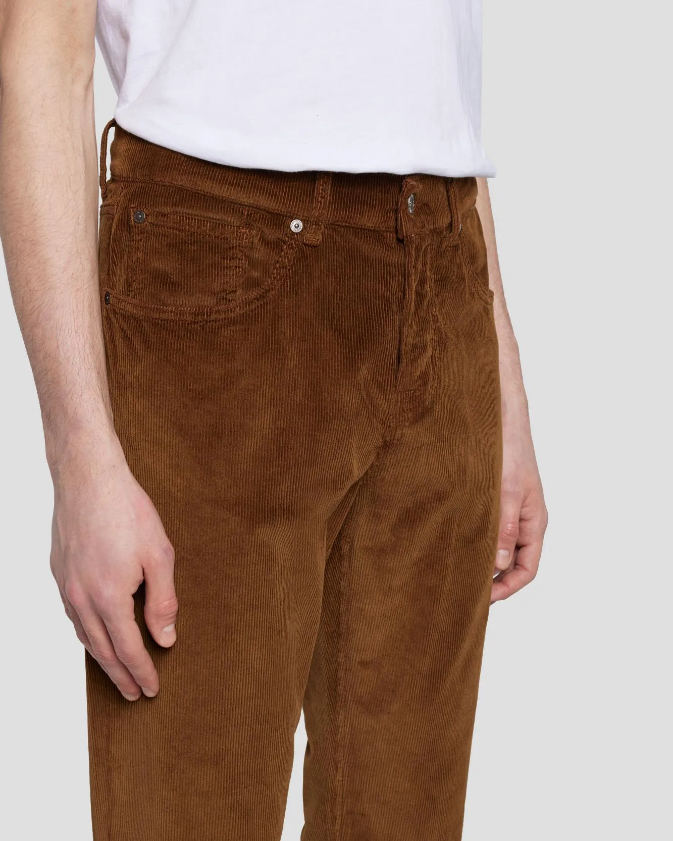 Corduroy Slimmy Tapered in Dapper Tan