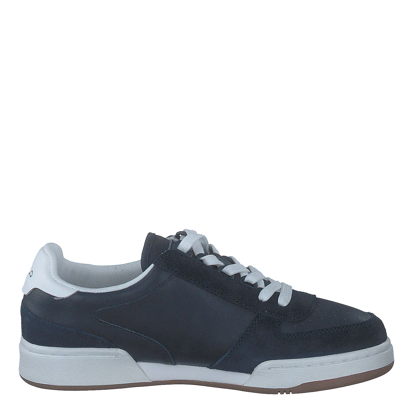 Court Leather-Suede Sneaker Newport Navy / RL2000 Red PP