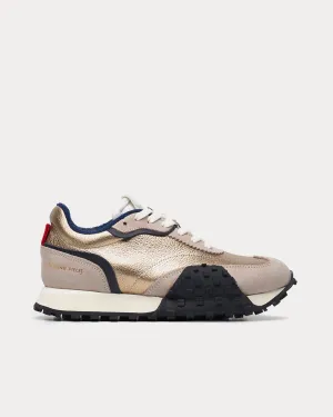 Crease Runner Gold Low Top Sneakers