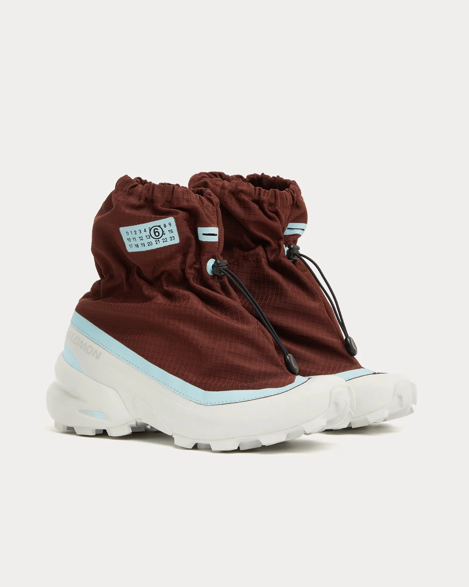 Cross Mid Bordeaux High Top Sneakers