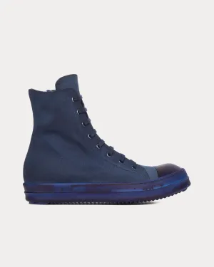 Denim Indigo High Top Sneakers