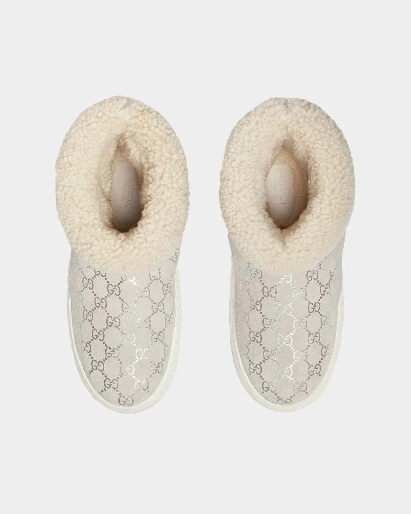 GG Suede with Merinos Trim Silver / Grey Boots
