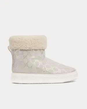 GG Suede with Merinos Trim Silver / Grey Boots