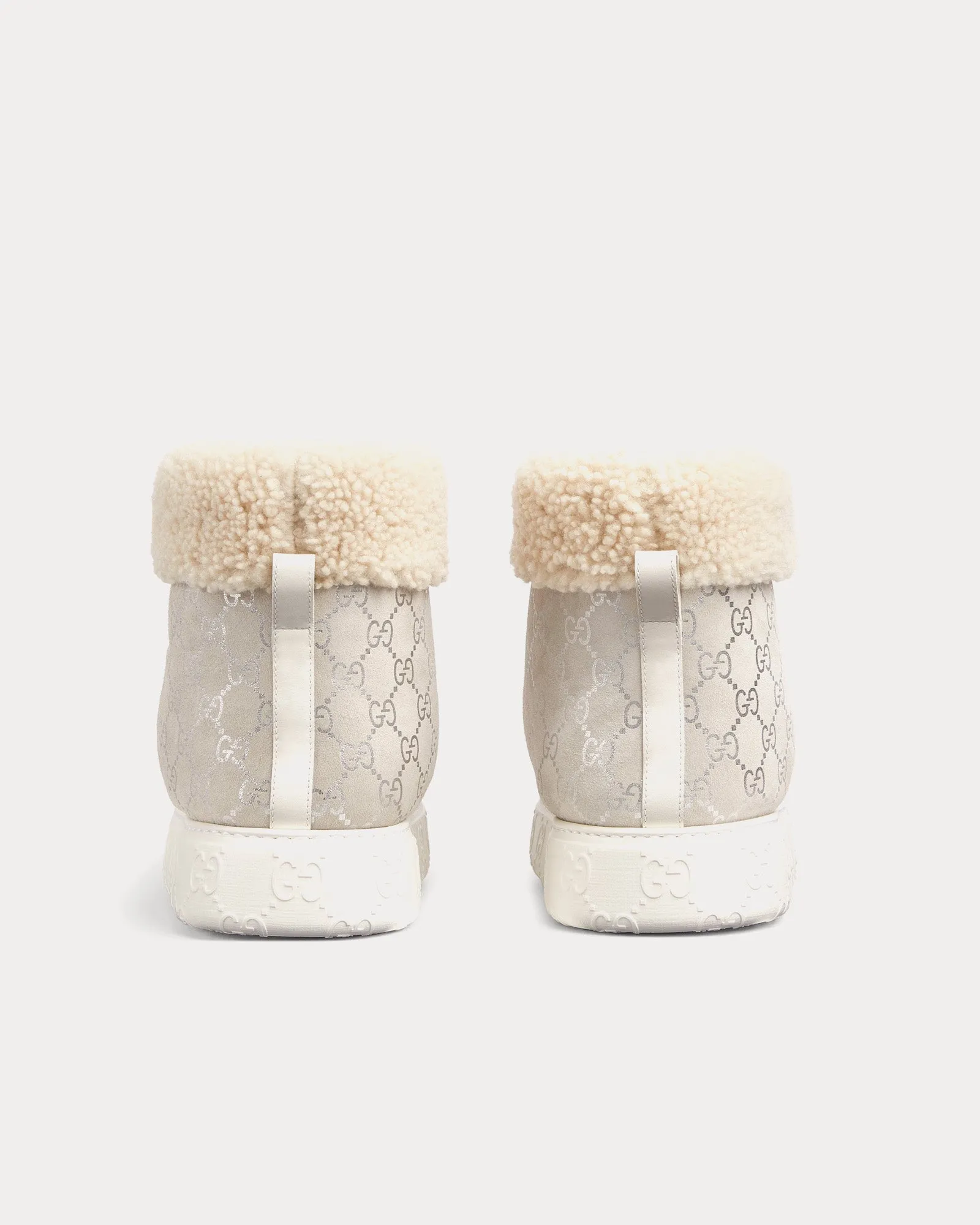 GG Suede with Merinos Trim Silver / Grey Boots