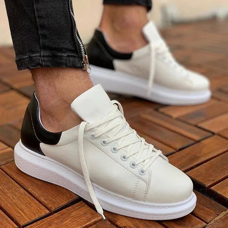 Men's High Sole Sneaker Casual Shoes