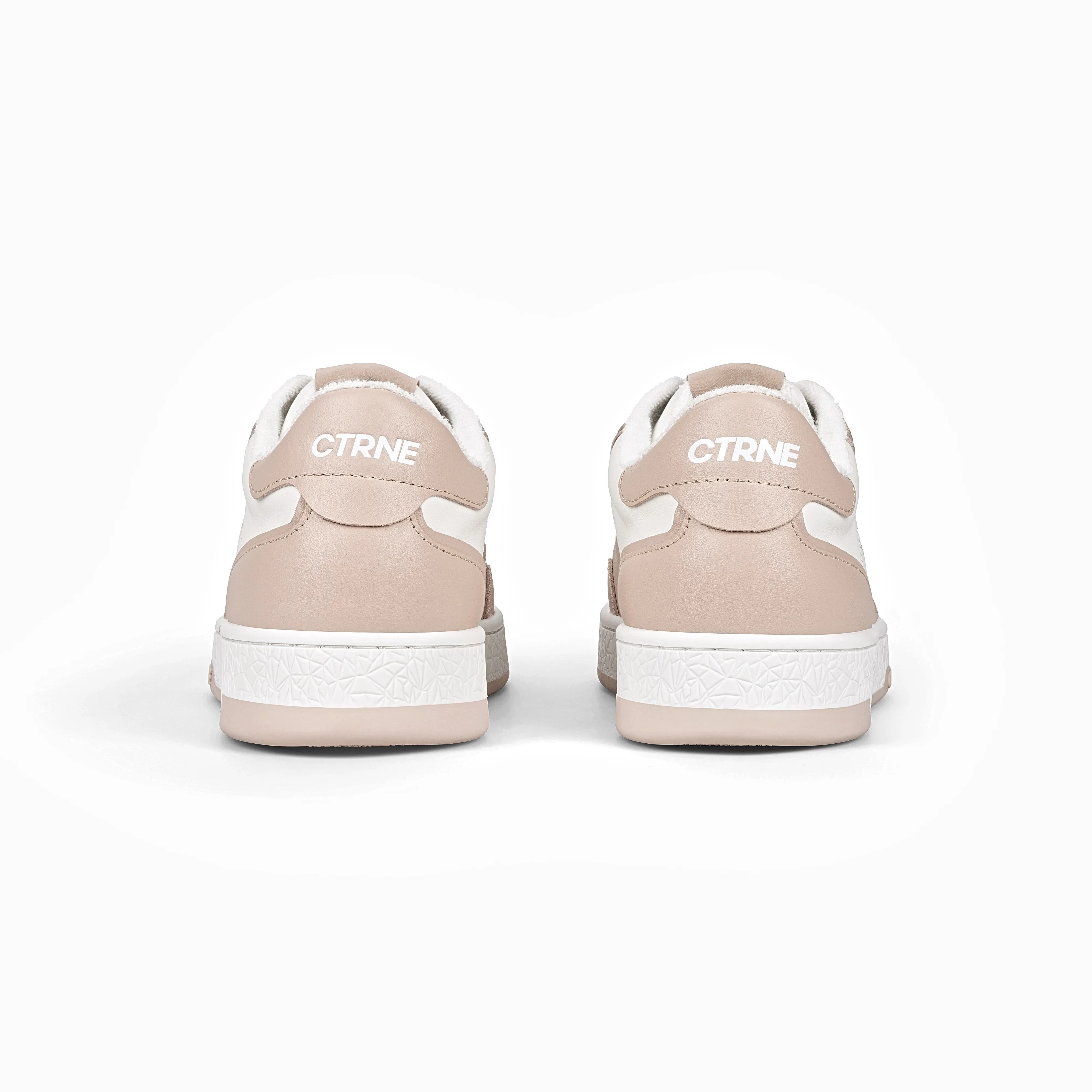 Orgonite Manifest Sneaker in White/Pink/Leather