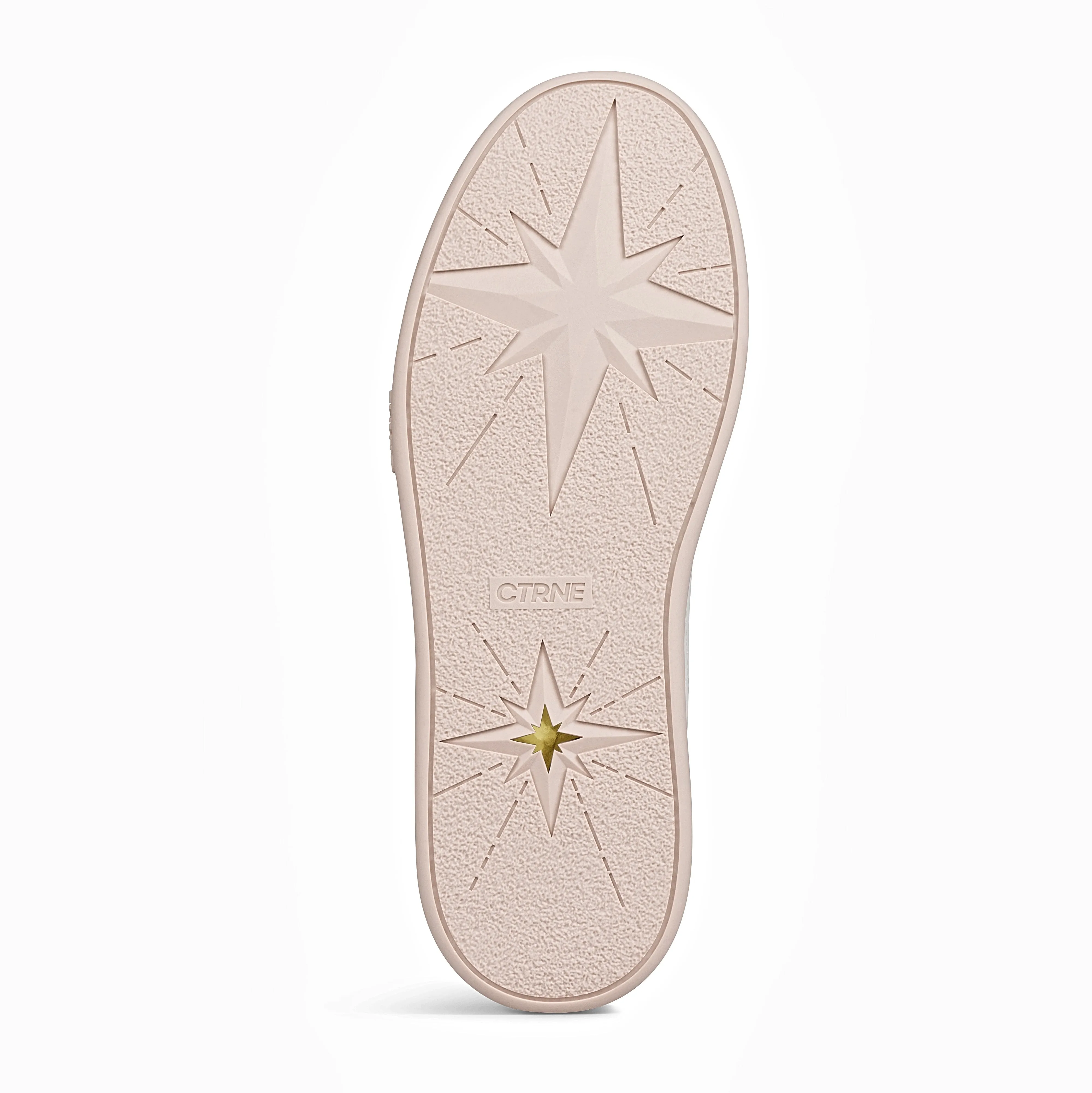 Orgonite Manifest Sneaker in White/Pink/Leather