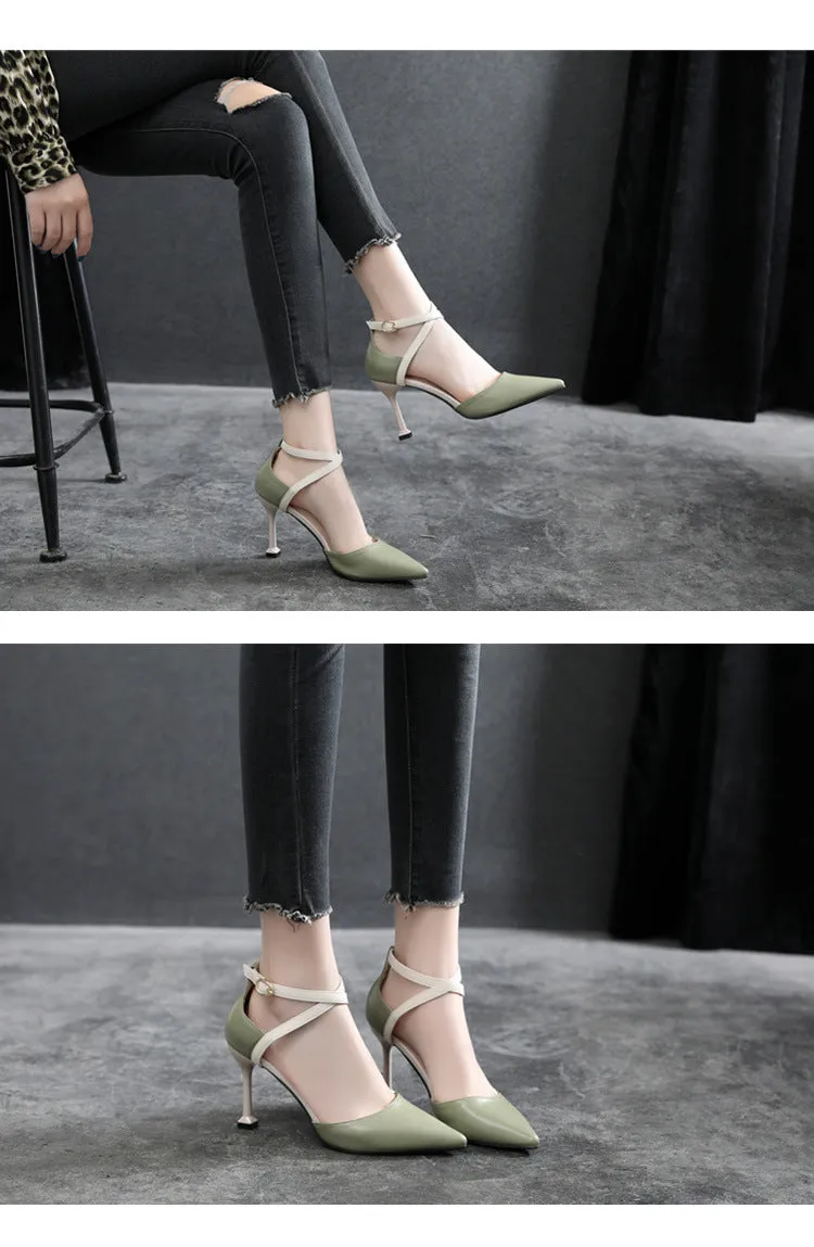 Pointed Toe High Heel Stilettos