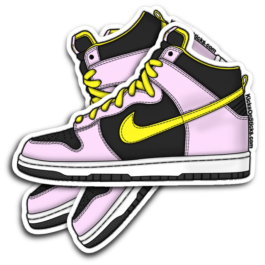 SB Dunk High "Miss Piggy" Sneaker Sticker