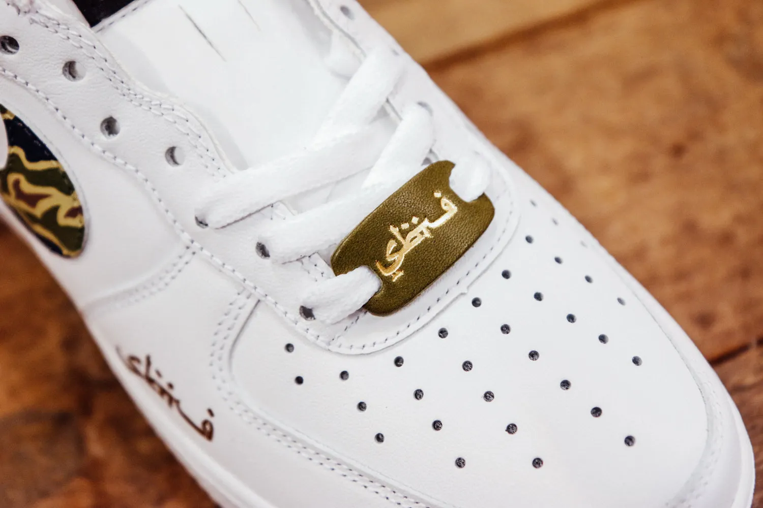 SBTG Leather Lace Buckles - Gold (Olive/Brown/Black)