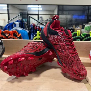 Smash It Sports X Lite Molded Cleat - Red