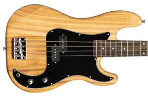 Stagg SBP-30 Standard "P" Electric Bass Guitar - Natural