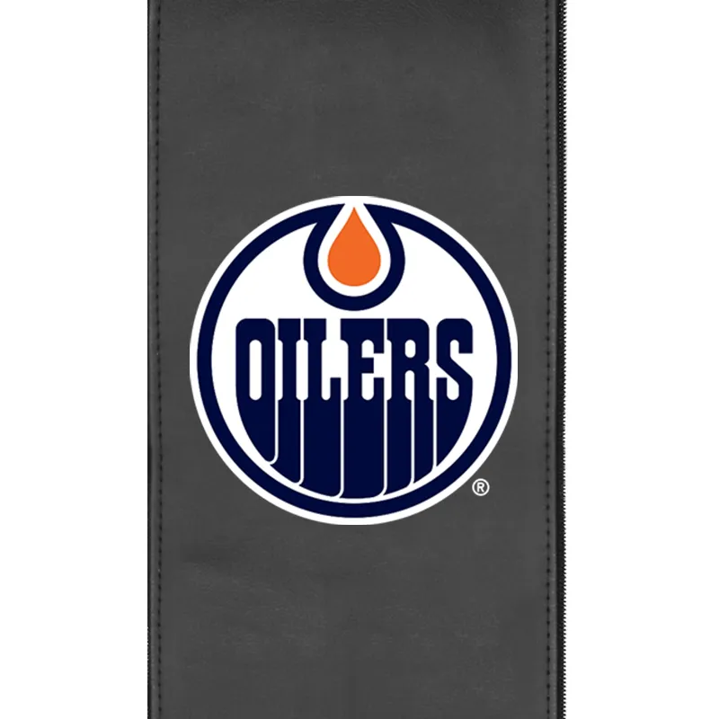 Stealth Power Plus Recliner with Edmonton Oilers Logo