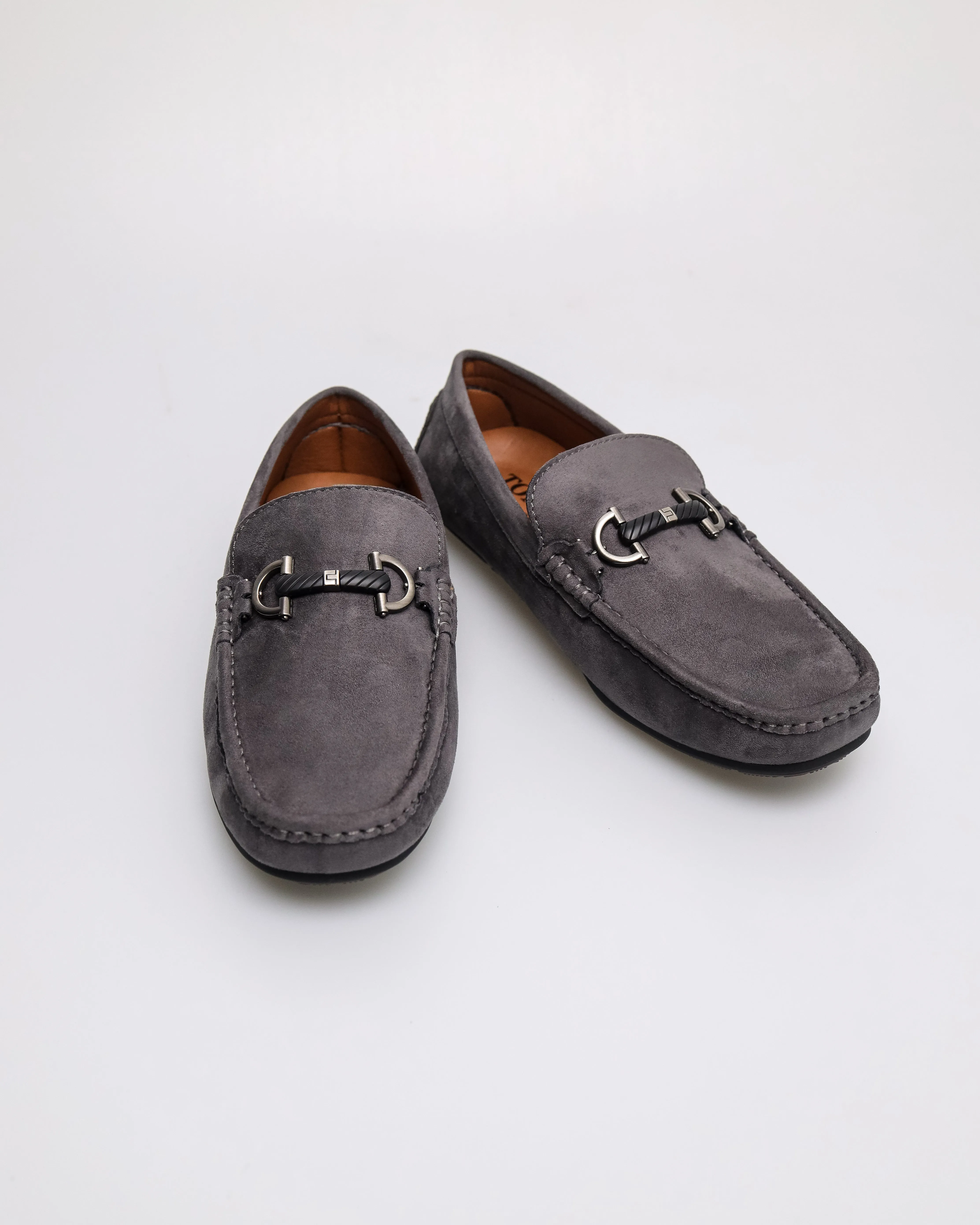 Tomaz C668 Men's Horsebit Buckle Moccasins