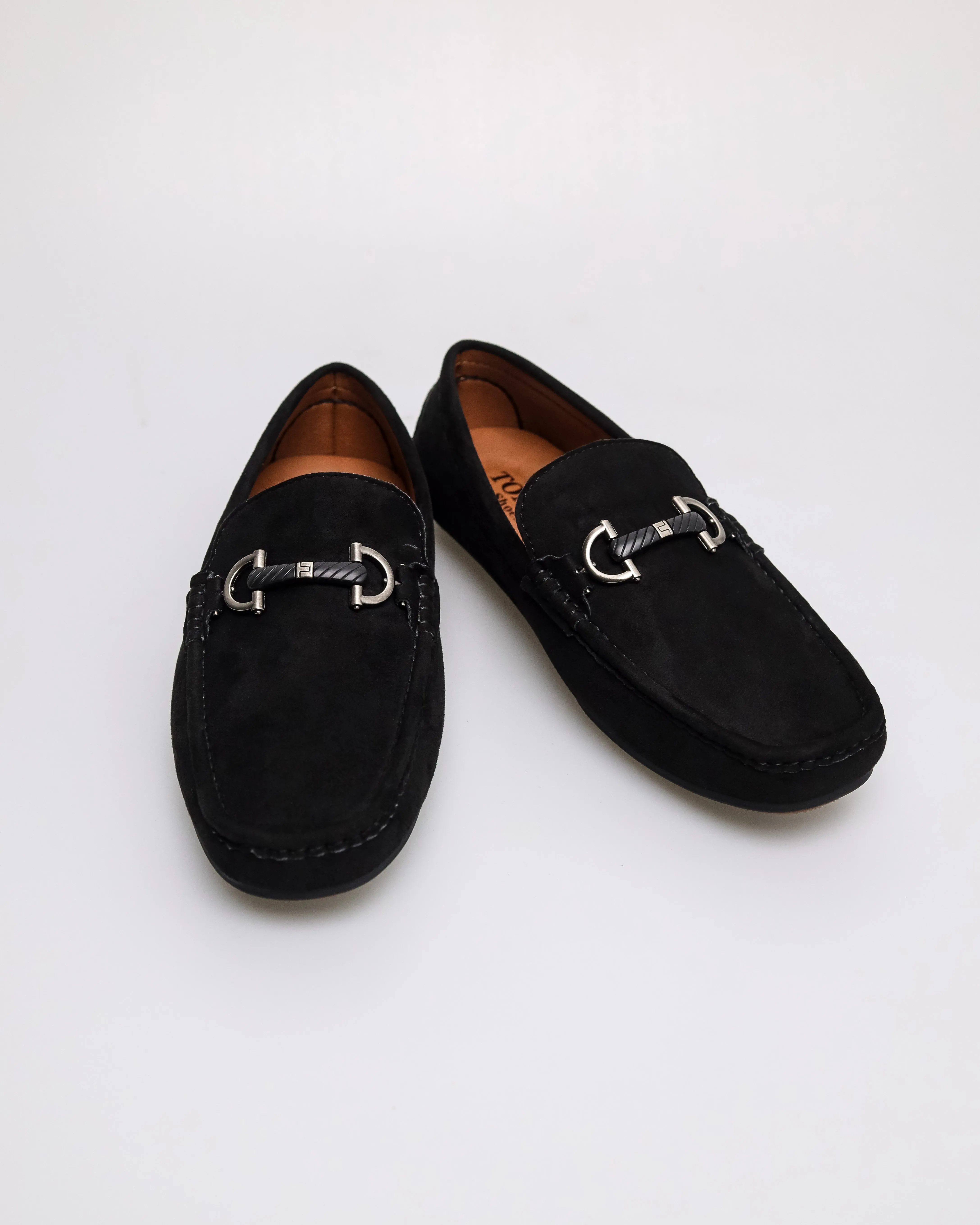 Tomaz C668 Men's Horsebit Buckle Moccasins