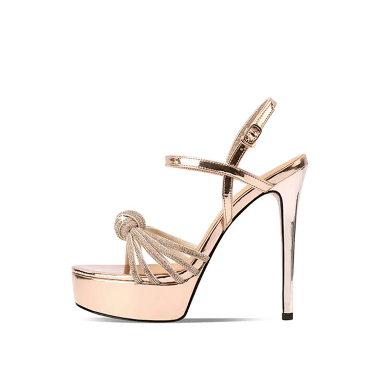 Veltique Croctex Wedding Stilettos Sandals