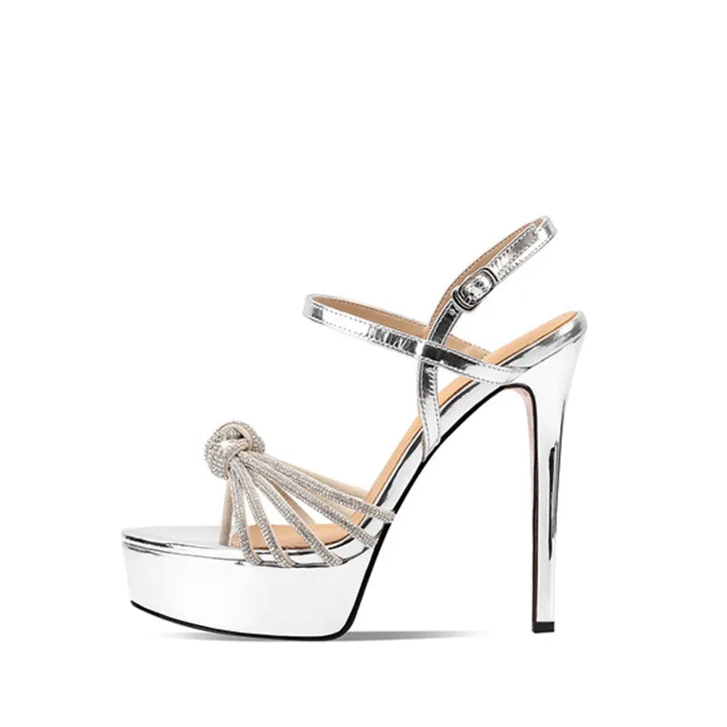 Veltique Croctex Wedding Stilettos Sandals