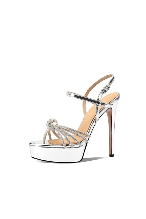Veltique Croctex Wedding Stilettos Sandals