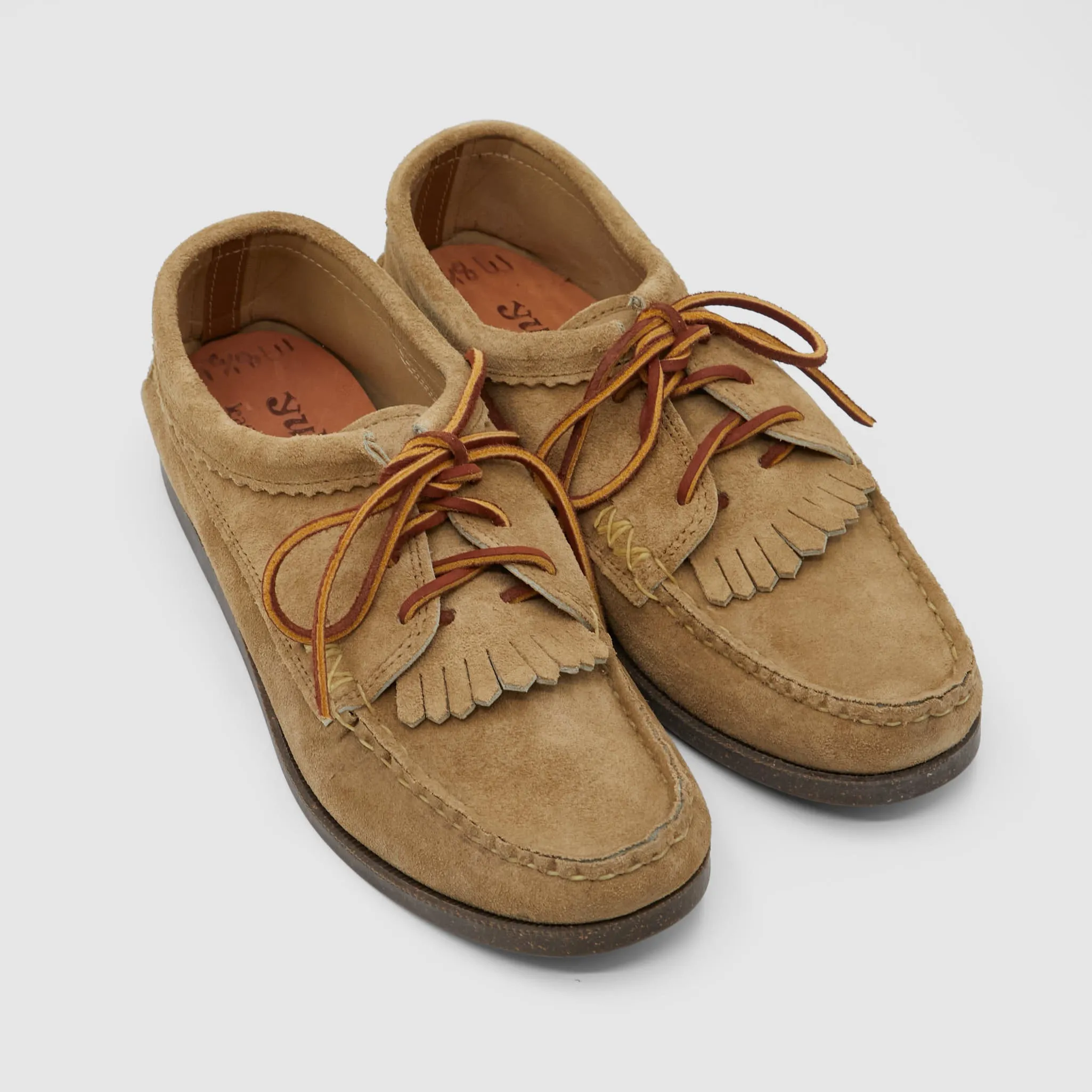 Yuketen Blucher Moc Toe Shoe with Kiltie