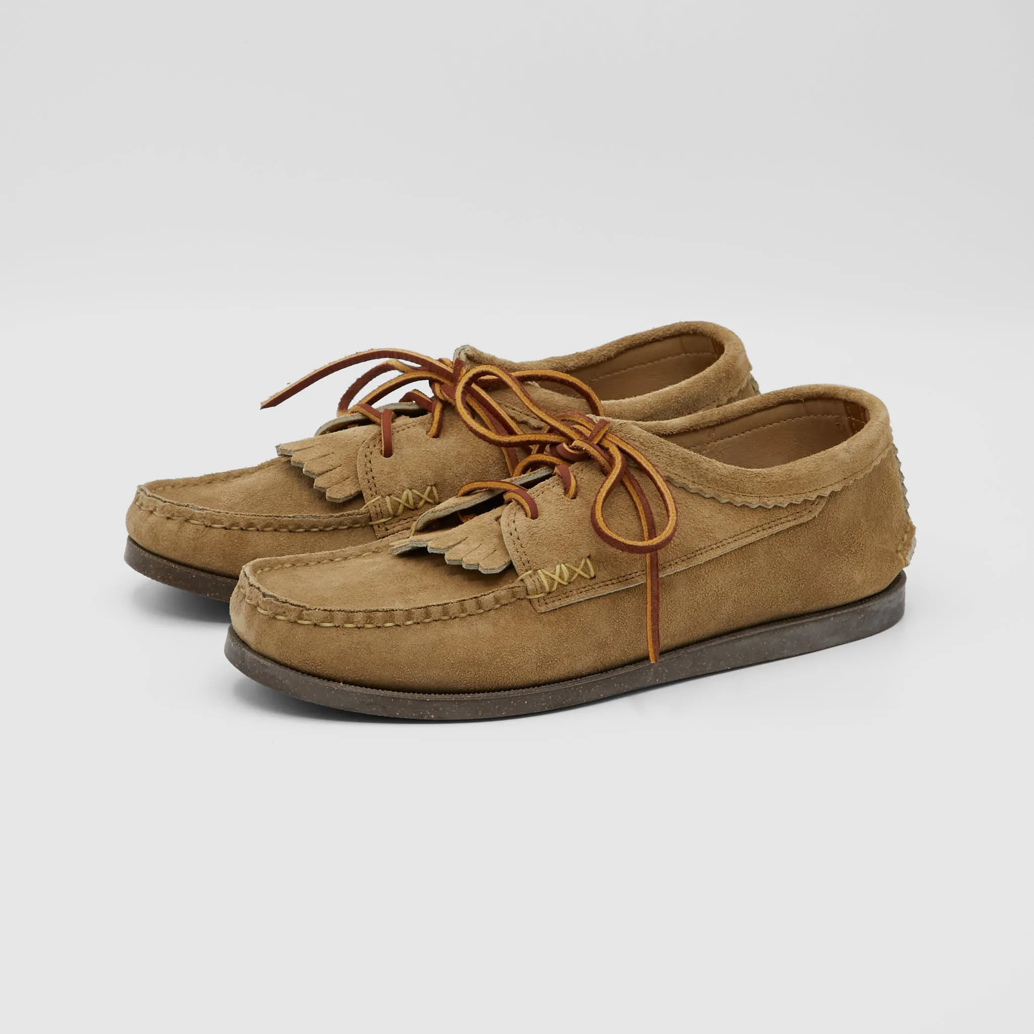 Yuketen Blucher Moc Toe Shoe with Kiltie